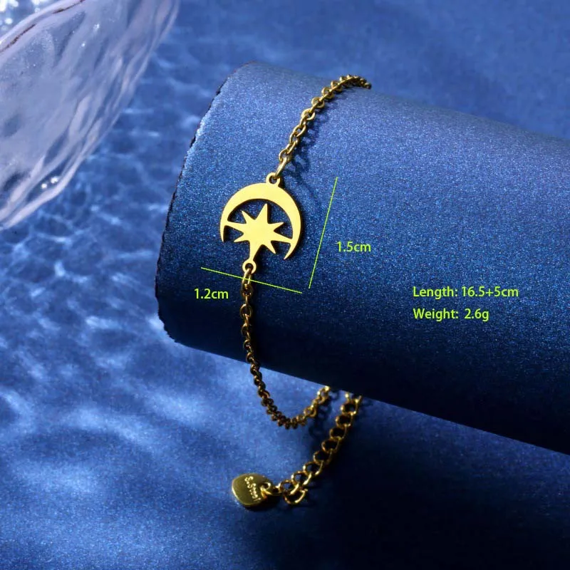 Kitten Paw Print Elephant Cute Hip-Hop Simple Style 201 Stainless Steel Bracelets In Bulk display picture 2