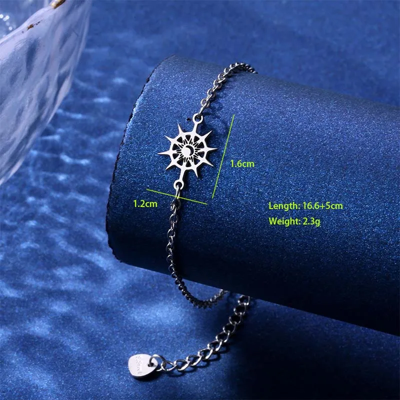 Kitten Paw Print Elephant Cute Hip-Hop Simple Style 201 Stainless Steel Bracelets In Bulk display picture 9