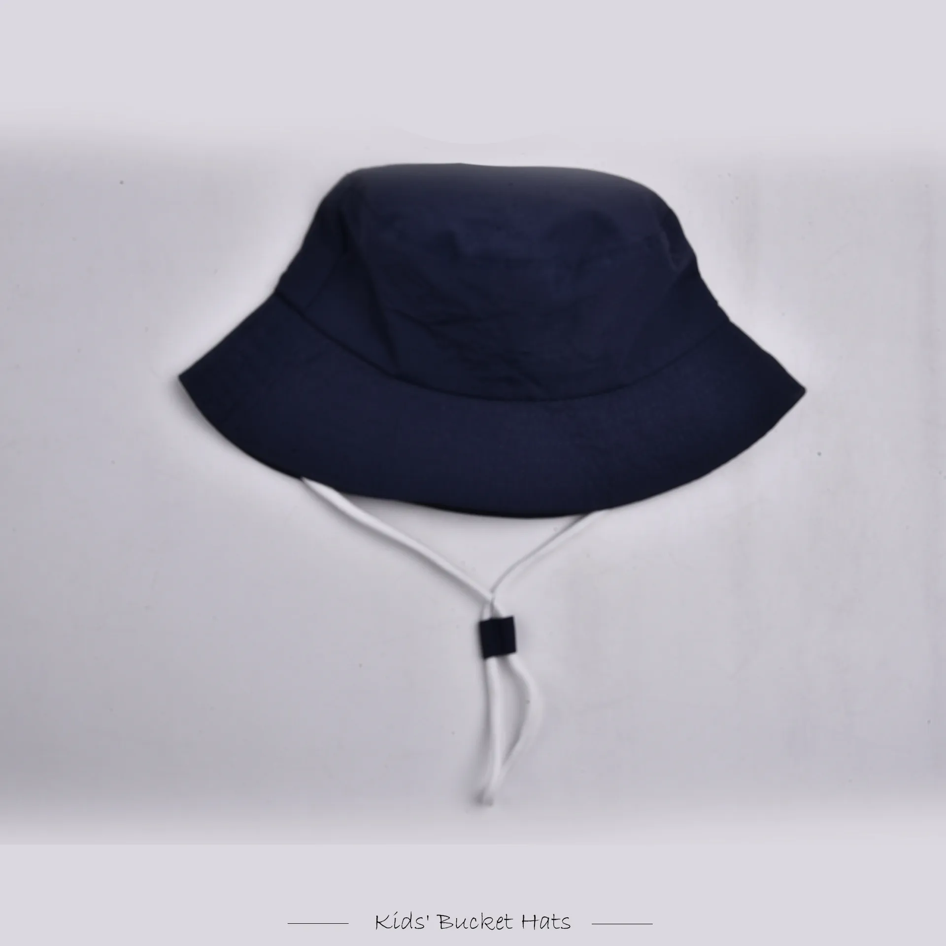 Children Unisex Solid Color Drawstring Cute Pastoral Bucket Hat display picture 10