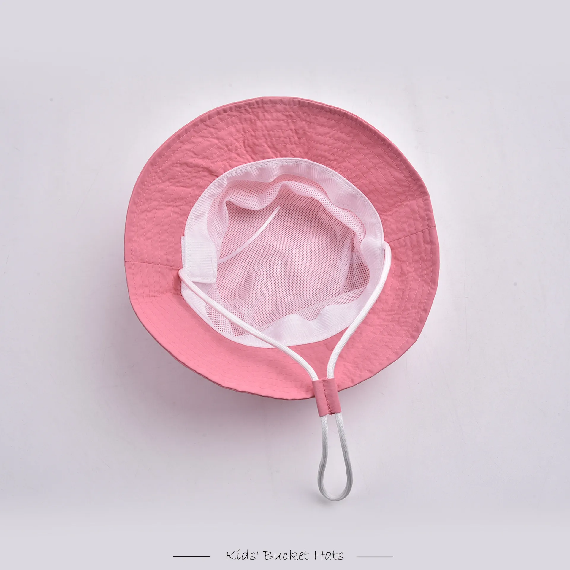 Enfants Unisexe Couleur Unie Cordon Mignon Pastorale Chapeau Seau display picture 23