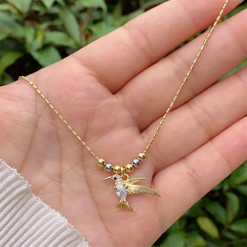 Animal Simple Style Classic Style Zircon Copper 18K Gold Plated Pendant Necklace Inlay Lobster Trigger Clasp Closure display picture 11