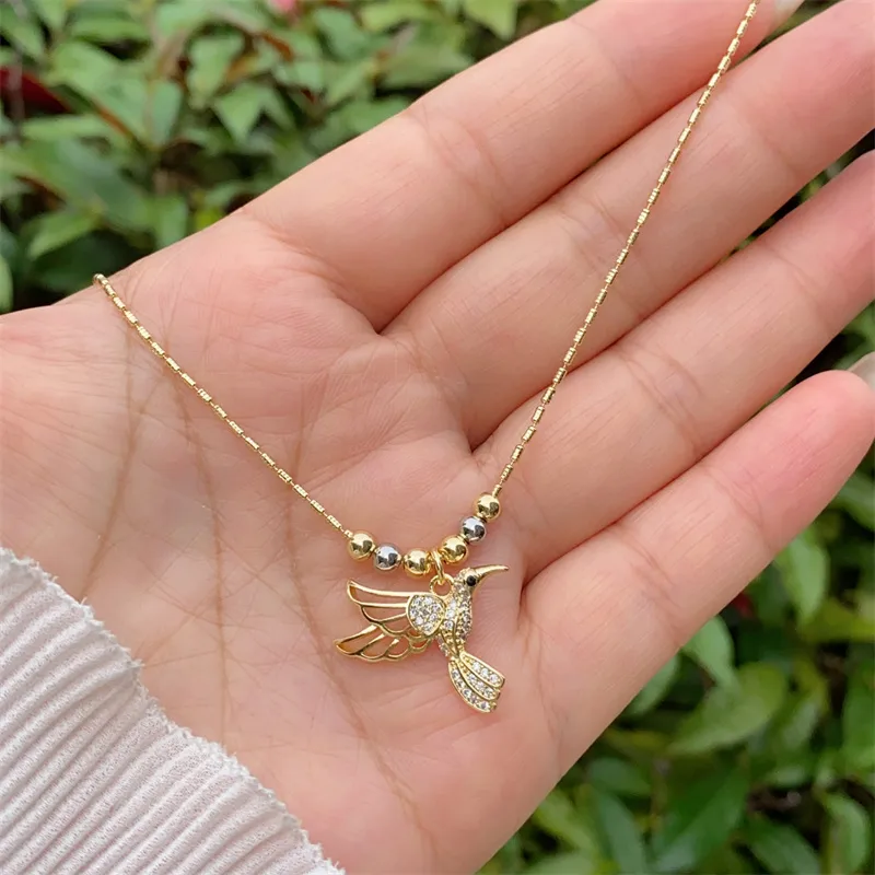 Animal Simple Style Classic Style Zircon Copper 18K Gold Plated Pendant Necklace Inlay Lobster Trigger Clasp Closure display picture 7