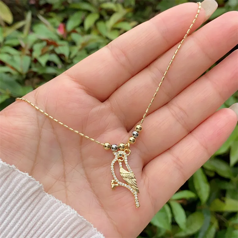 Animal Simple Style Classic Style Zircon Copper 18K Gold Plated Pendant Necklace Inlay Lobster Trigger Clasp Closure display picture 4