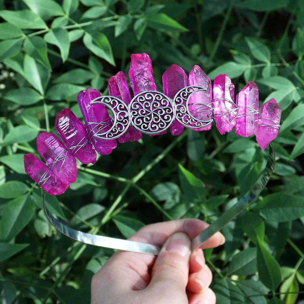 Women's Geometric Vintage Style Alloy Gem Hair Band display picture 2