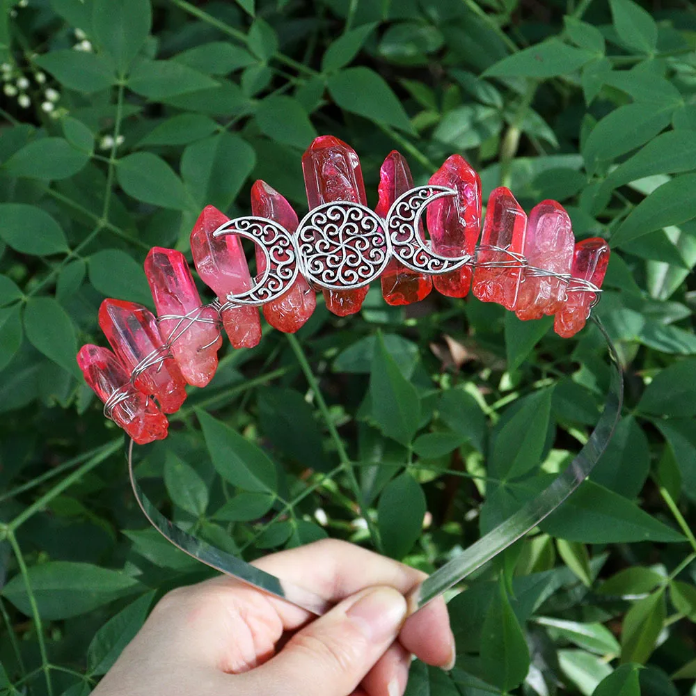 Women's Geometric Vintage Style Alloy Gem Hair Band display picture 7