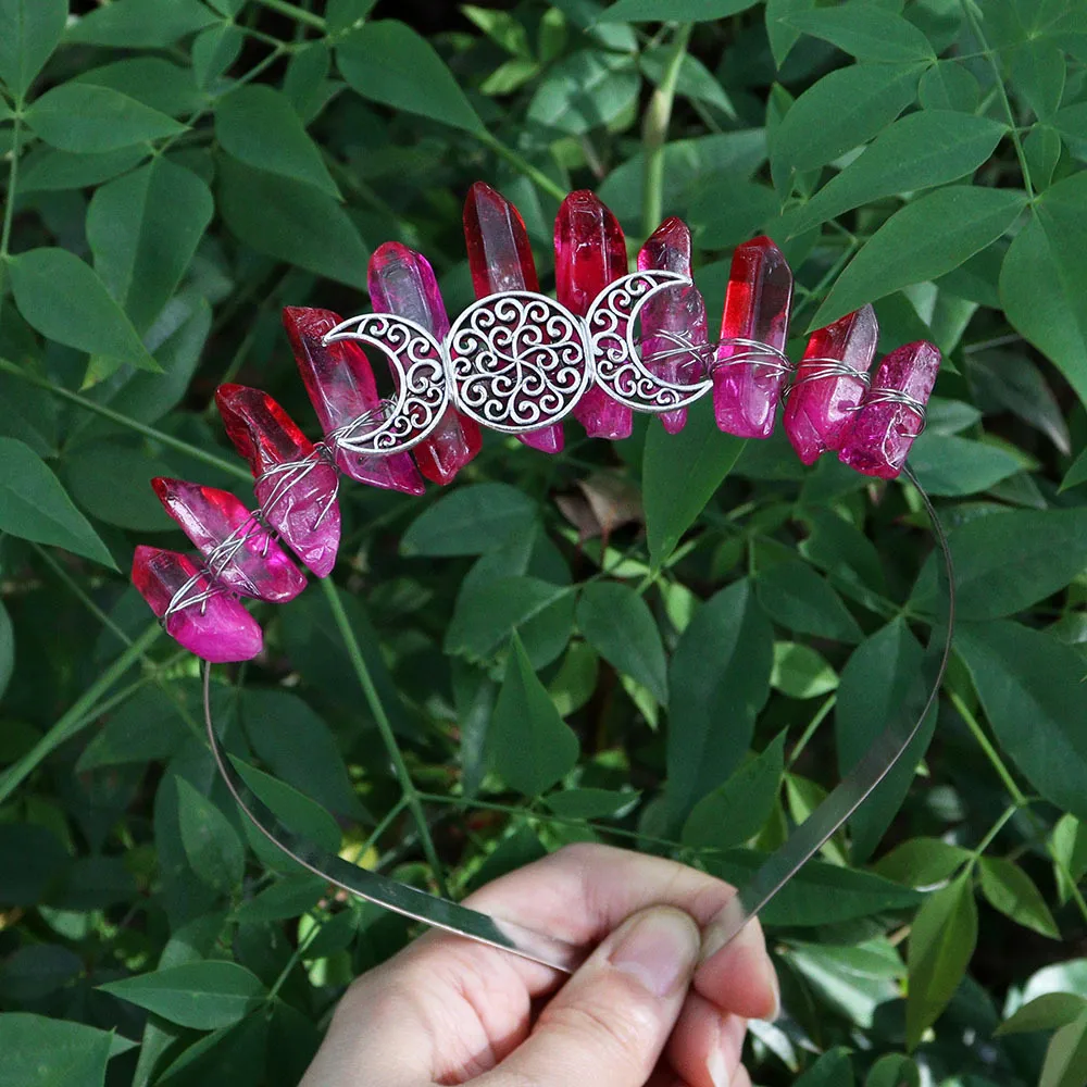 Women's Geometric Vintage Style Alloy Gem Hair Band display picture 8