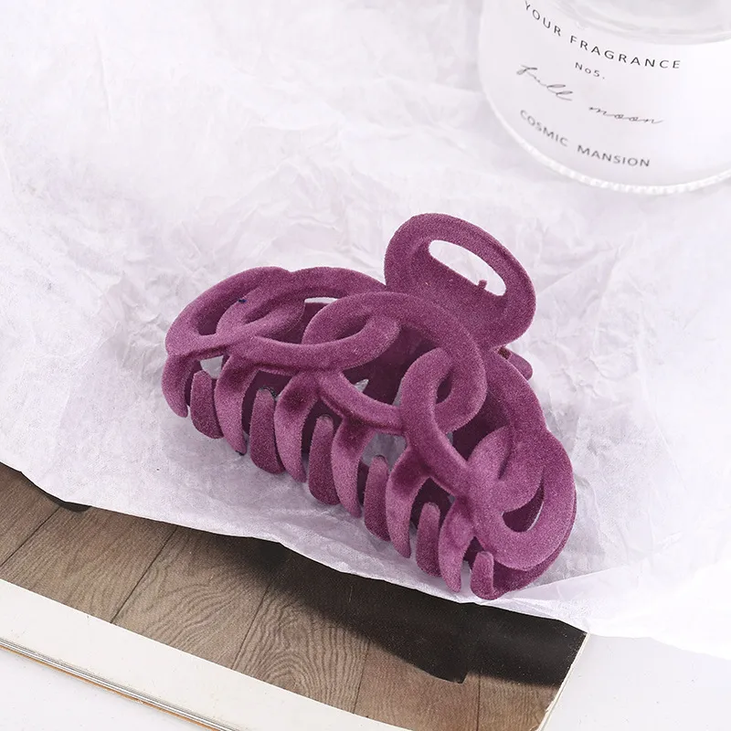 Women's Solid Color Elegant Plastic/Resin Hair Claws display picture 1