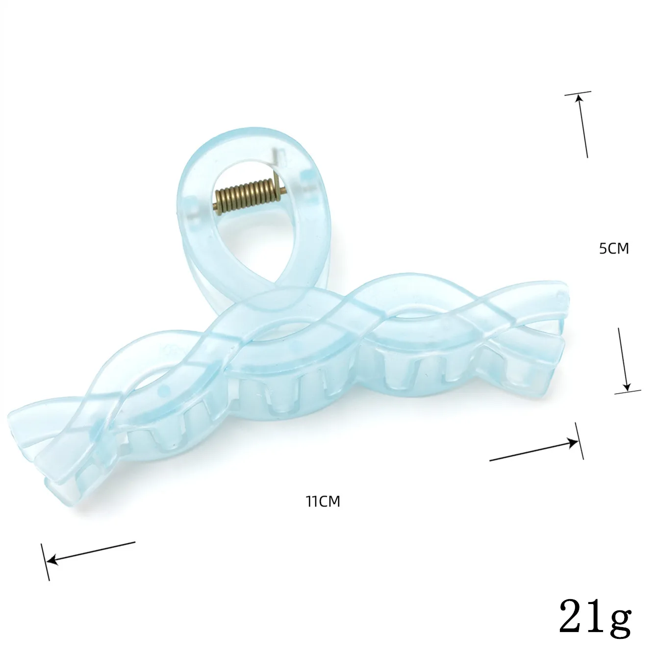 Women's Solid Color Elegant Plastic/Resin Hair Claws display picture 2