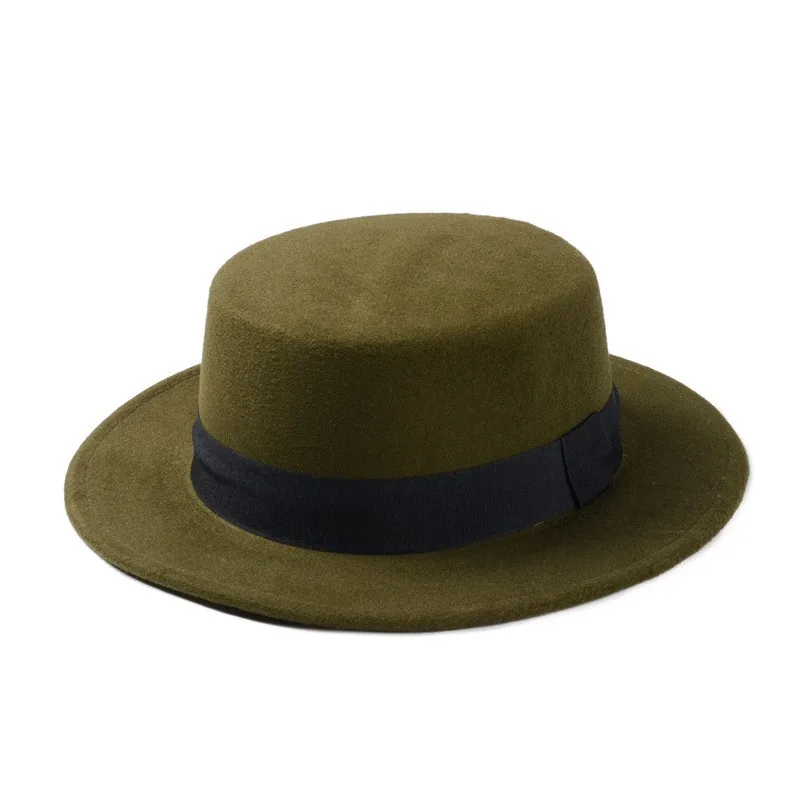 Women's Solid Color Flat Eaves Light Body British Style Fascinator Hats display picture 3