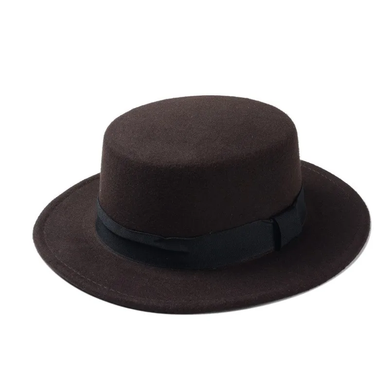 Women's Solid Color Flat Eaves Light Body British Style Fascinator Hats display picture 9