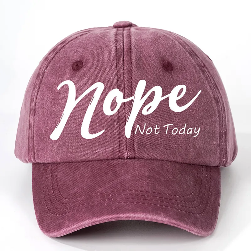 Unisexe Mots De Vocabulaire/Nom Avant-Toit Incurvé Broderie Décontractée Style Simple Vêtement De Rue Casquette De Baseball display picture 5