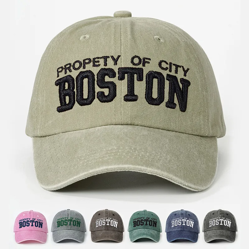 Unisexe Mots De Vocabulaire/Nom Avant-Toit Incurvé Broderie Décontractée Style Simple Vêtement De Rue Casquette De Baseball display picture 1