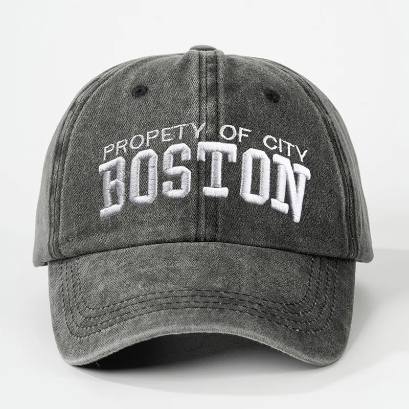 Unisexe Mots De Vocabulaire/Nom Avant-Toit Incurvé Broderie Décontractée Style Simple Vêtement De Rue Casquette De Baseball display picture 3