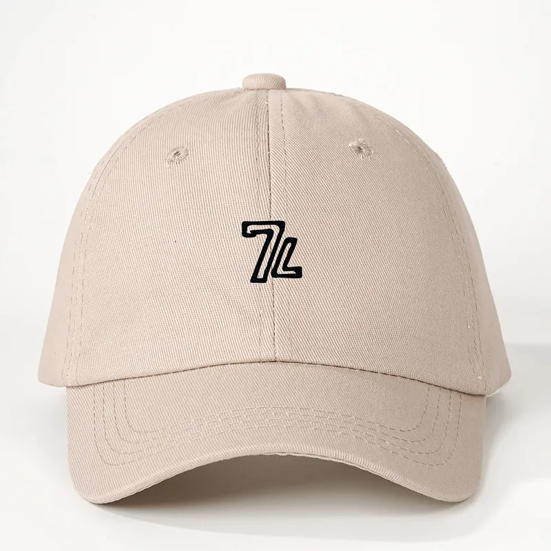 Unisexe Numéro Avant-Toit Incurvé Broderie Décontractée Style Simple Vêtement De Rue Casquette De Baseball display picture 7