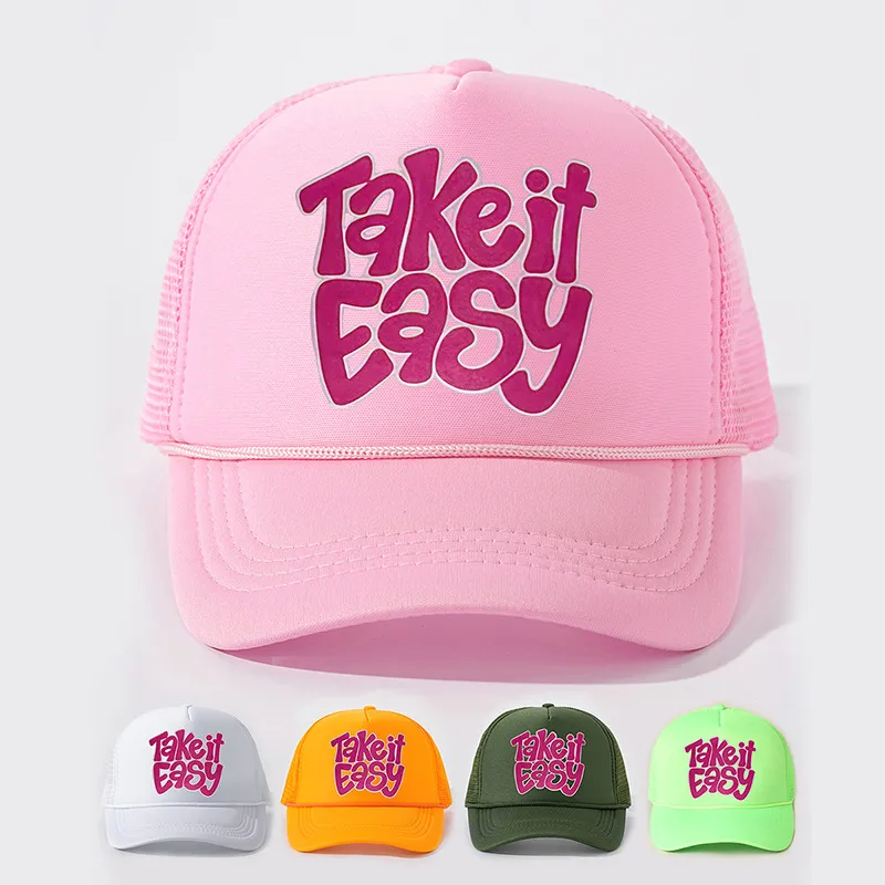 Unisexe Mots De Vocabulaire/Nom Avant-Toit Incurvé Broderie Décontractée Style Simple Vêtement De Rue Casquette De Baseball display picture 1