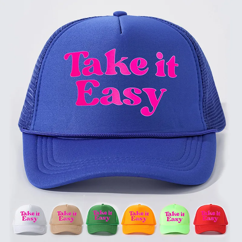 Unisexe Mots De Vocabulaire/Nom Avant-Toit Incurvé Broderie Décontractée Style Simple Vêtement De Rue Casquette De Baseball display picture 1