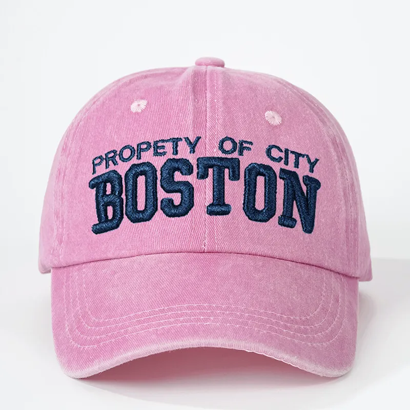 Unisexe Mots De Vocabulaire/Nom Avant-Toit Incurvé Broderie Décontractée Style Simple Vêtement De Rue Casquette De Baseball display picture 2