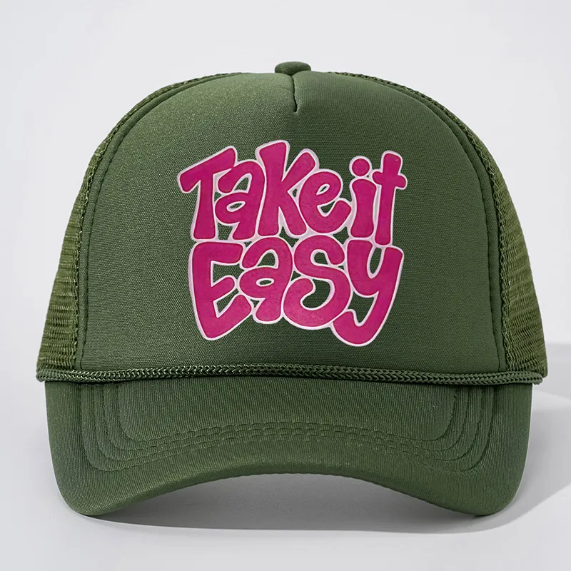 Unisexe Mots De Vocabulaire/Nom Avant-Toit Incurvé Broderie Décontractée Style Simple Vêtement De Rue Casquette De Baseball display picture 3