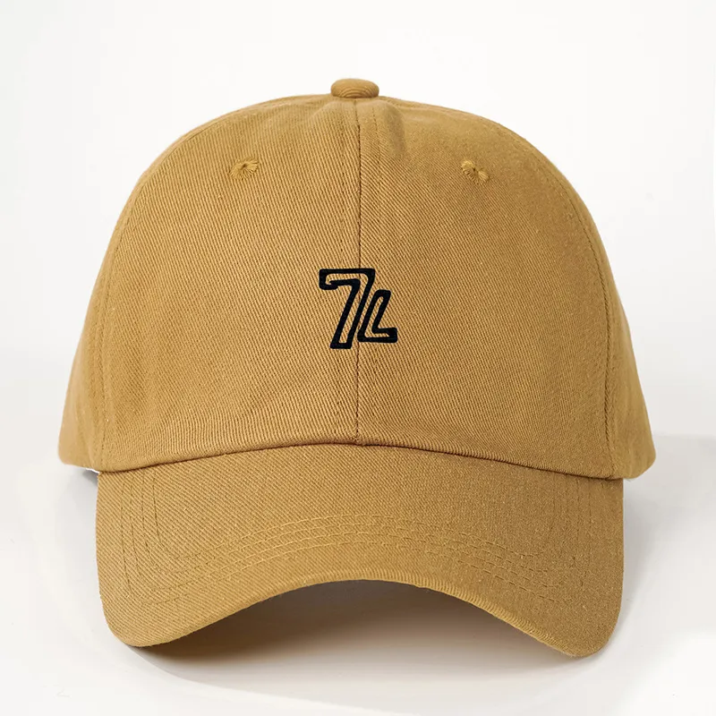 Unisexe Numéro Avant-Toit Incurvé Broderie Décontractée Style Simple Vêtement De Rue Casquette De Baseball display picture 3