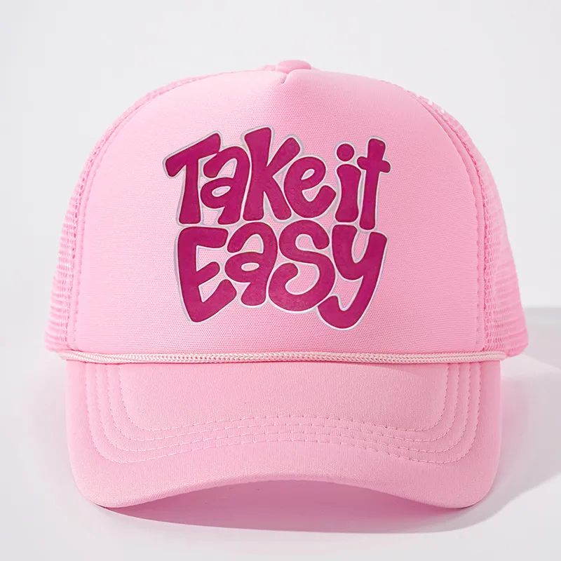 Unisexe Mots De Vocabulaire/Nom Avant-Toit Incurvé Broderie Décontractée Style Simple Vêtement De Rue Casquette De Baseball display picture 2