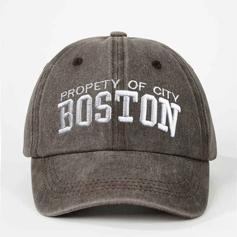 Unisexe Mots De Vocabulaire/Nom Avant-Toit Incurvé Broderie Décontractée Style Simple Vêtement De Rue Casquette De Baseball display picture 5