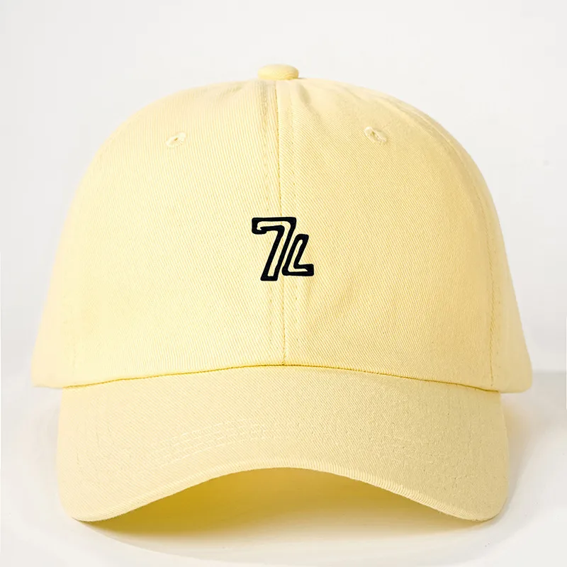 Unisexo Número Aleros Curvos Bordado Casual Estilo Simple Ropa De Calle Gorra De Beisbol display picture 4