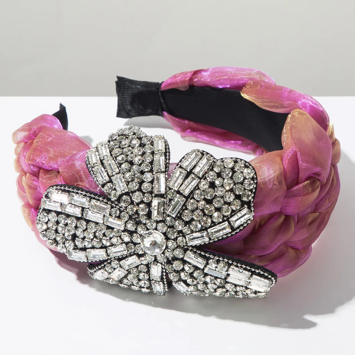 Femmes Fleur Princesse Style Vintage Chiffon Bande De Cheveux display picture 6