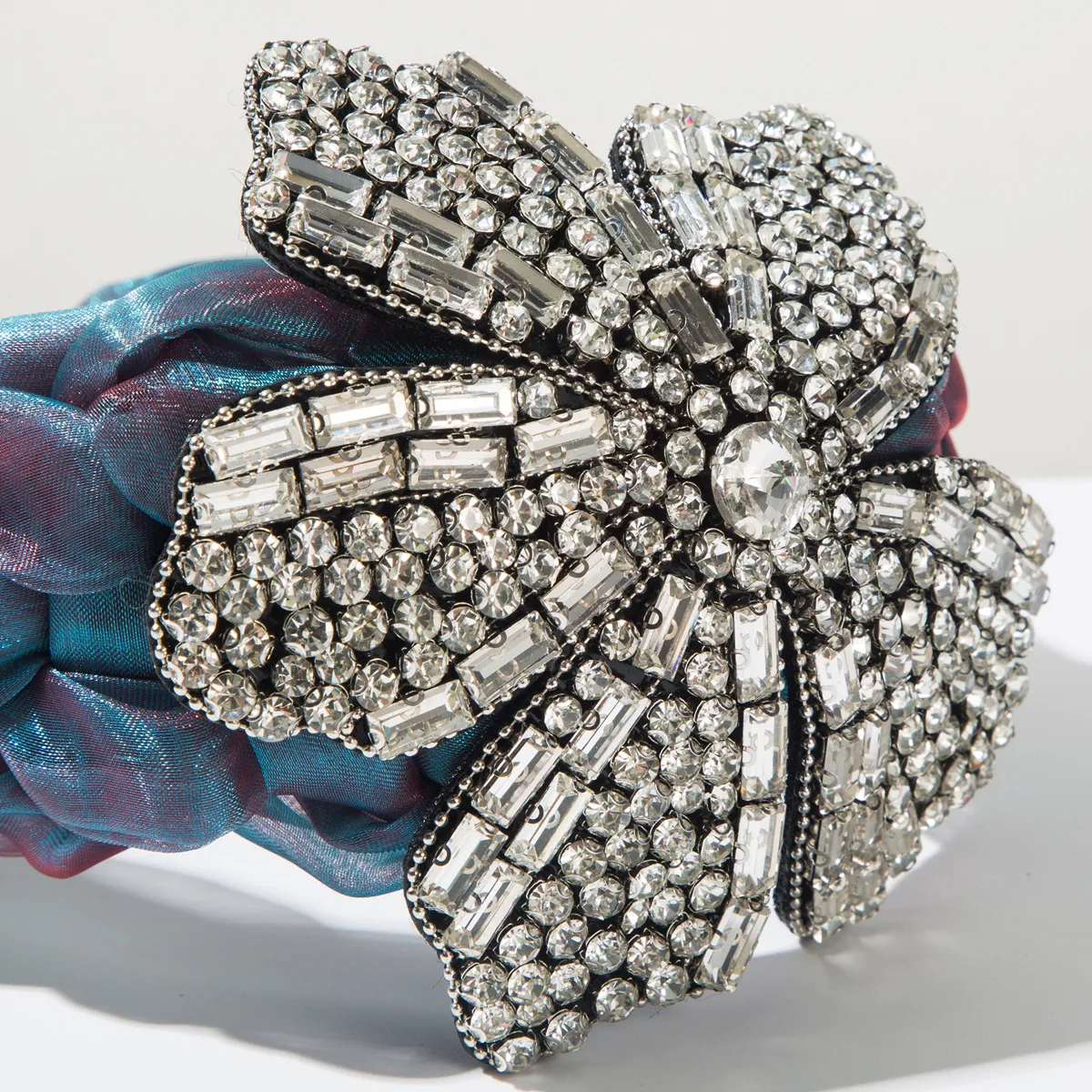 Femmes Fleur Princesse Style Vintage Chiffon Bande De Cheveux display picture 7