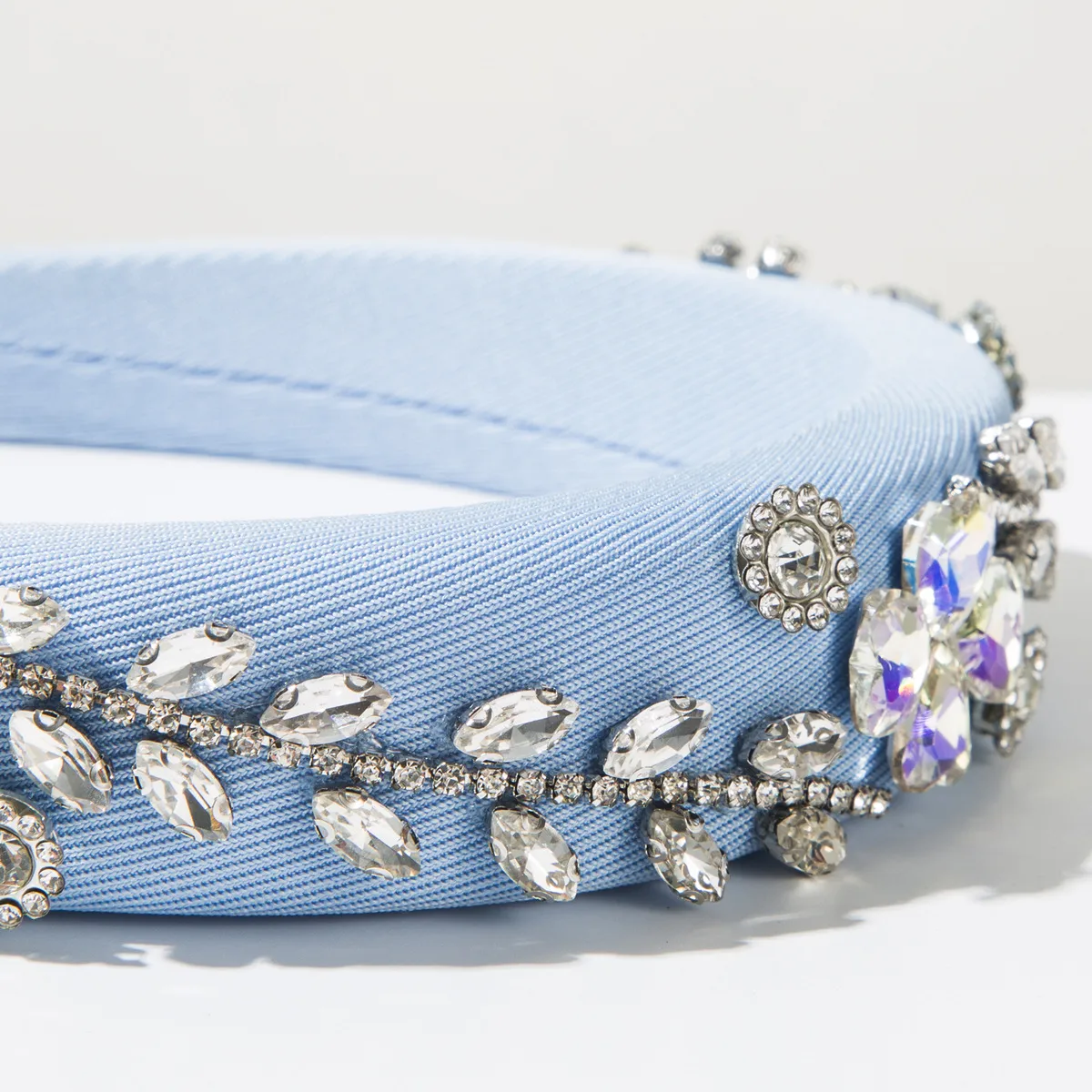 Femmes Fleur Mignon Sucré Chiffon Verre Bande De Cheveux display picture 8