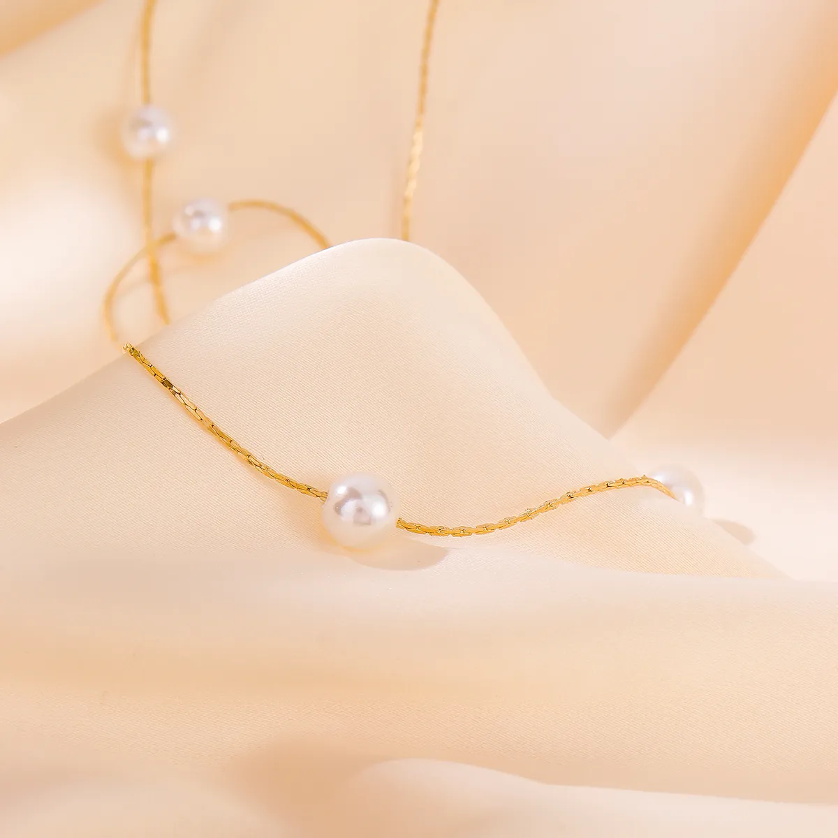 Pearl Elegant Glam Luxurious Imitation Pearl Necklace Wholesale display picture 3