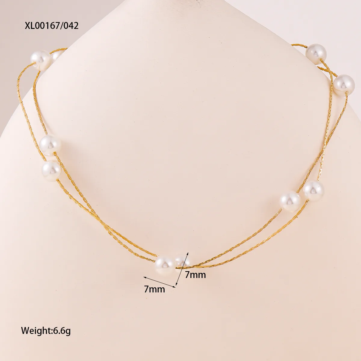 Pearl Elegant Glam Luxurious Imitation Pearl Necklace Wholesale display picture 1