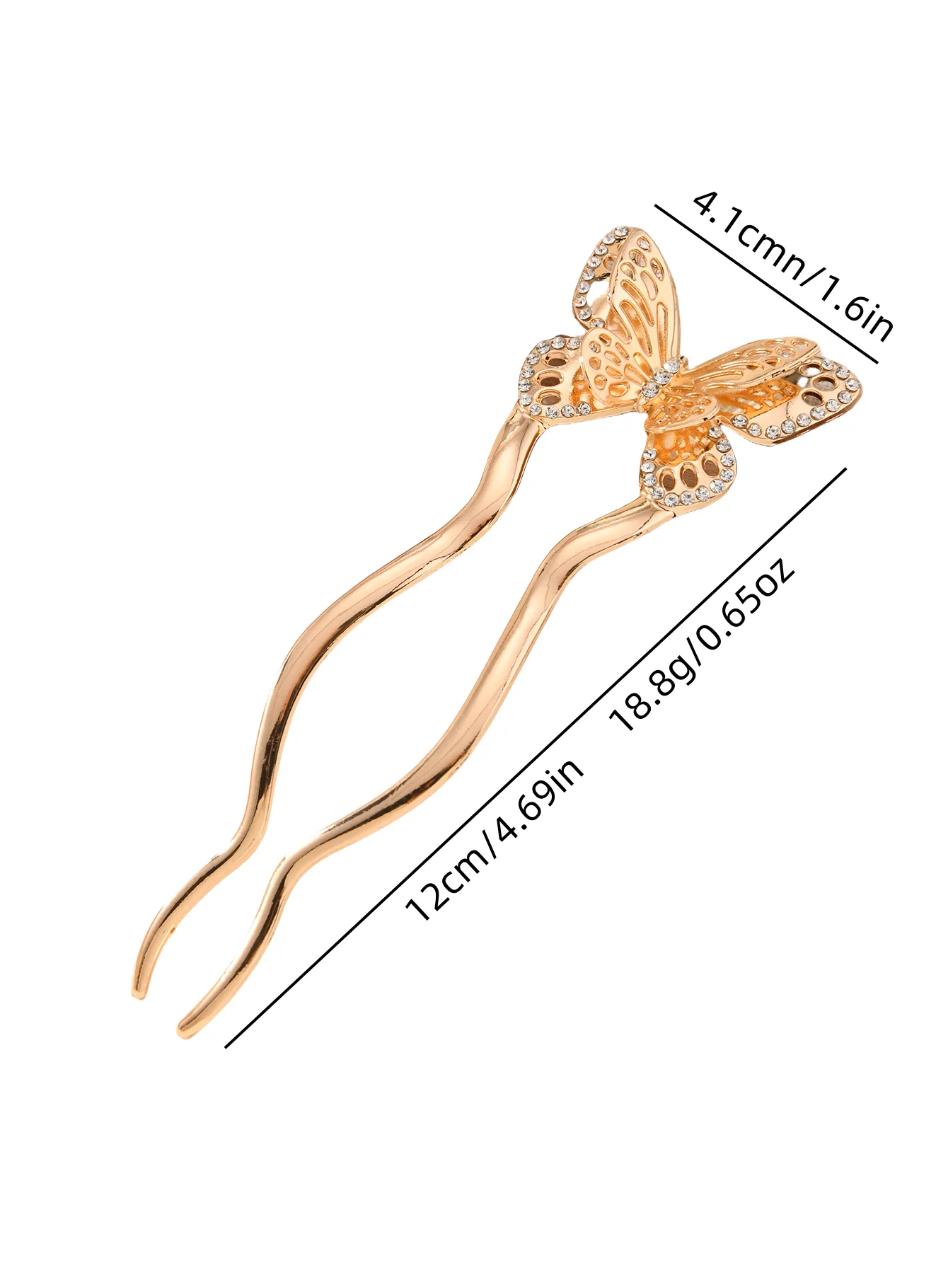 Femmes Papillon Style Moderne Alliage Bâtons Pour Cheveux display picture 2