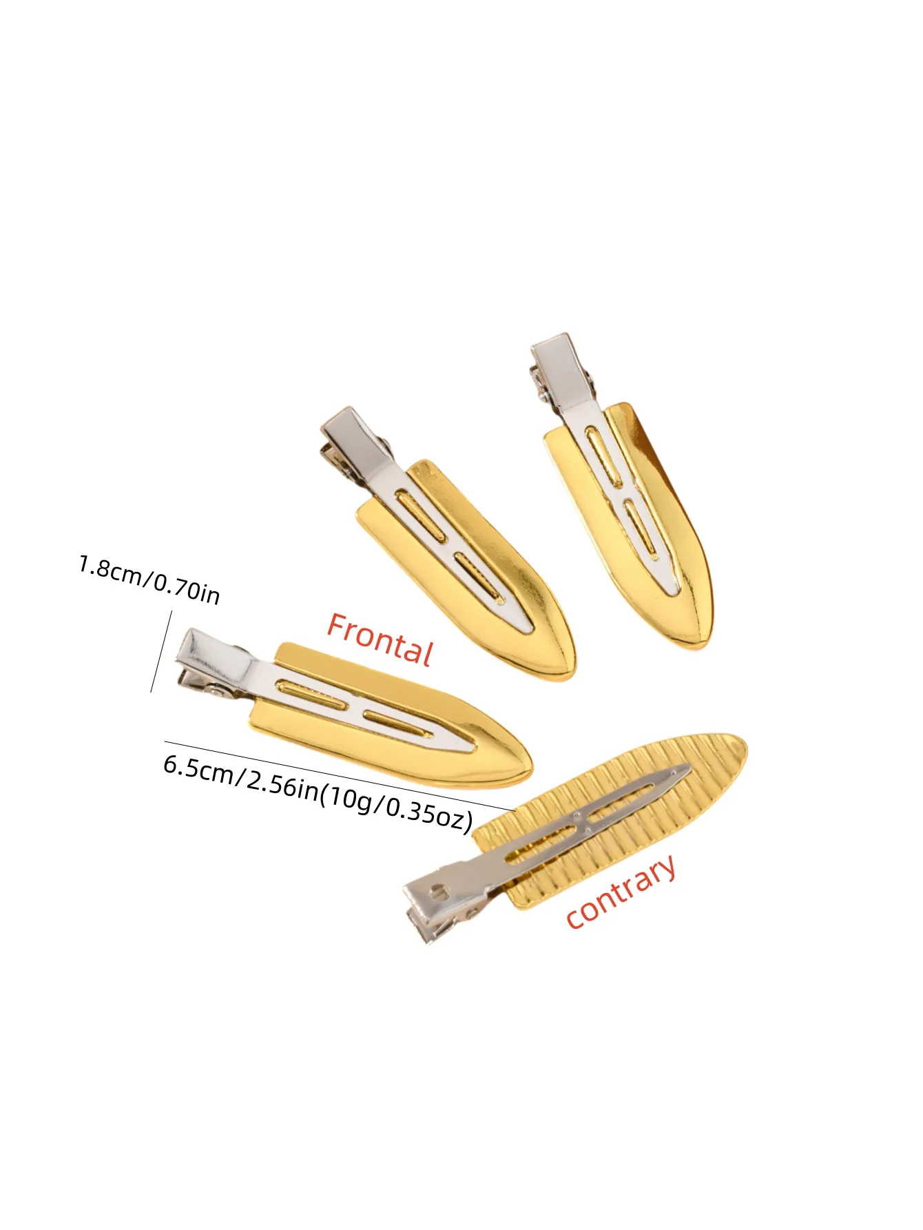 Femmes Couleur Unie Style Moderne Alliage Pince À Cheveux display picture 2