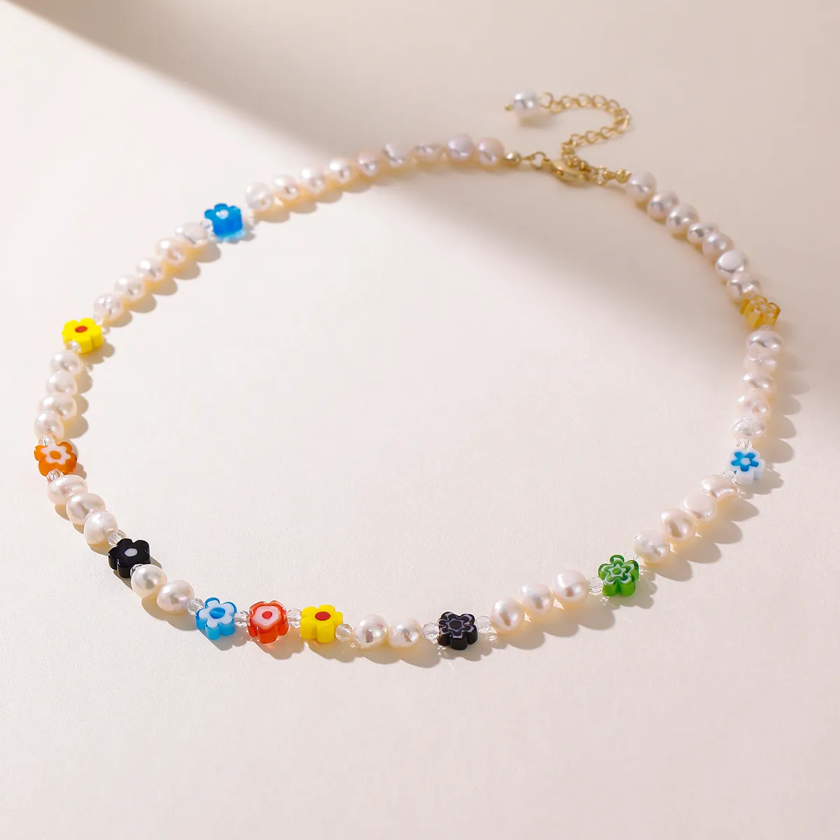 Flower Luxurious Queen Romantic Natural Stone Freshwater Pearl Necklace Wholesale display picture 6