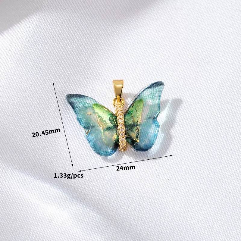 Papillon Mignon Reine Alliage Pendentif De Gros display picture 3