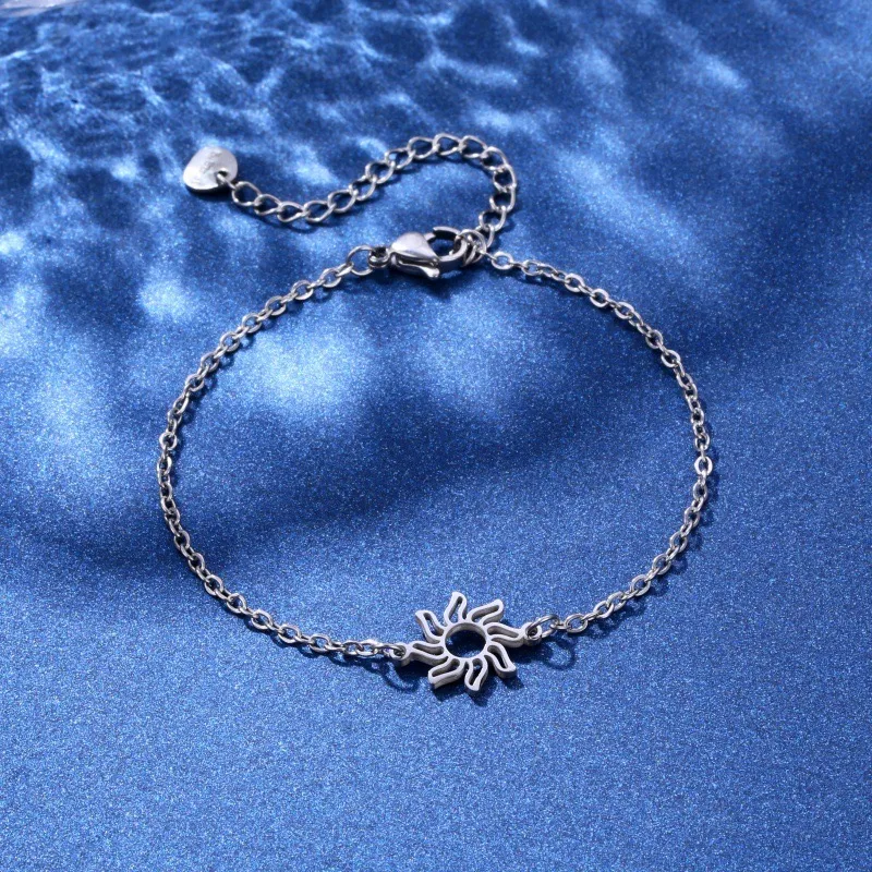 Sol Lindo Hip Hop Bohemio Acero Inoxidable 201 Pulsera Al Mayoreo display picture 4