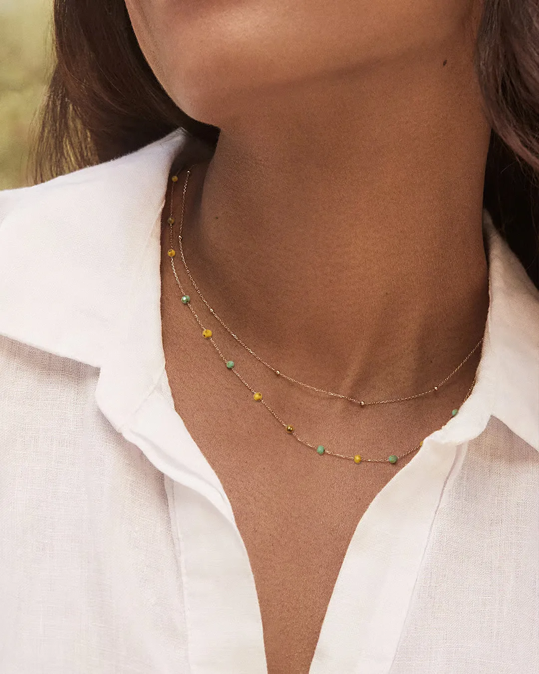 Oval Hawaiano Sexy Romántico Acrílico Collar Venta Al Por Mayor display picture 8