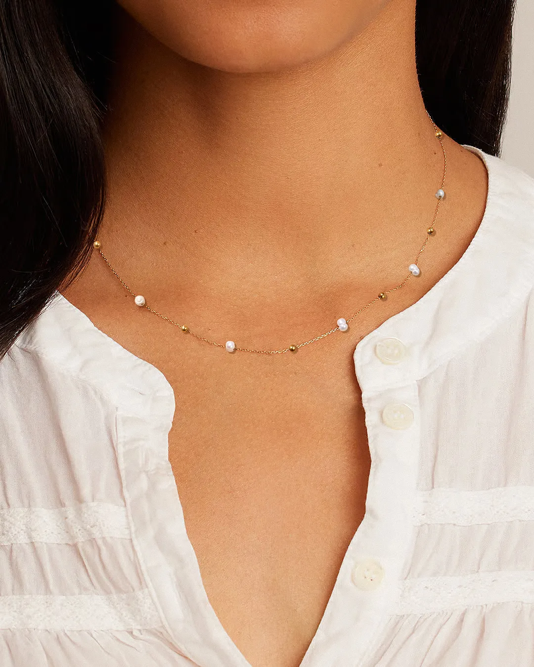 Oval Hawaiian Sexy Romantic Acrylic Necklace Wholesale display picture 10