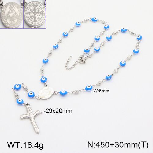 Traverser Jésus Élégant Style Classique Acier Inoxydable 304 Plaqué Or 18K Pendentif Fermeture À Boucle De Type Homard display picture 3