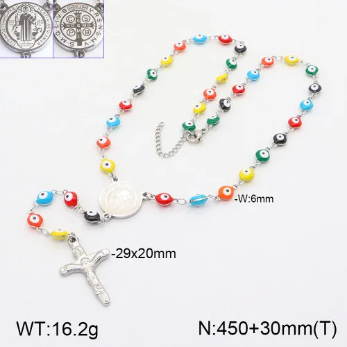 Cross Jesus Elegant Classic Style 304 Stainless Steel 18K Gold Plated Pendant Necklace Lobster Trigger Clasp Closure display picture 6