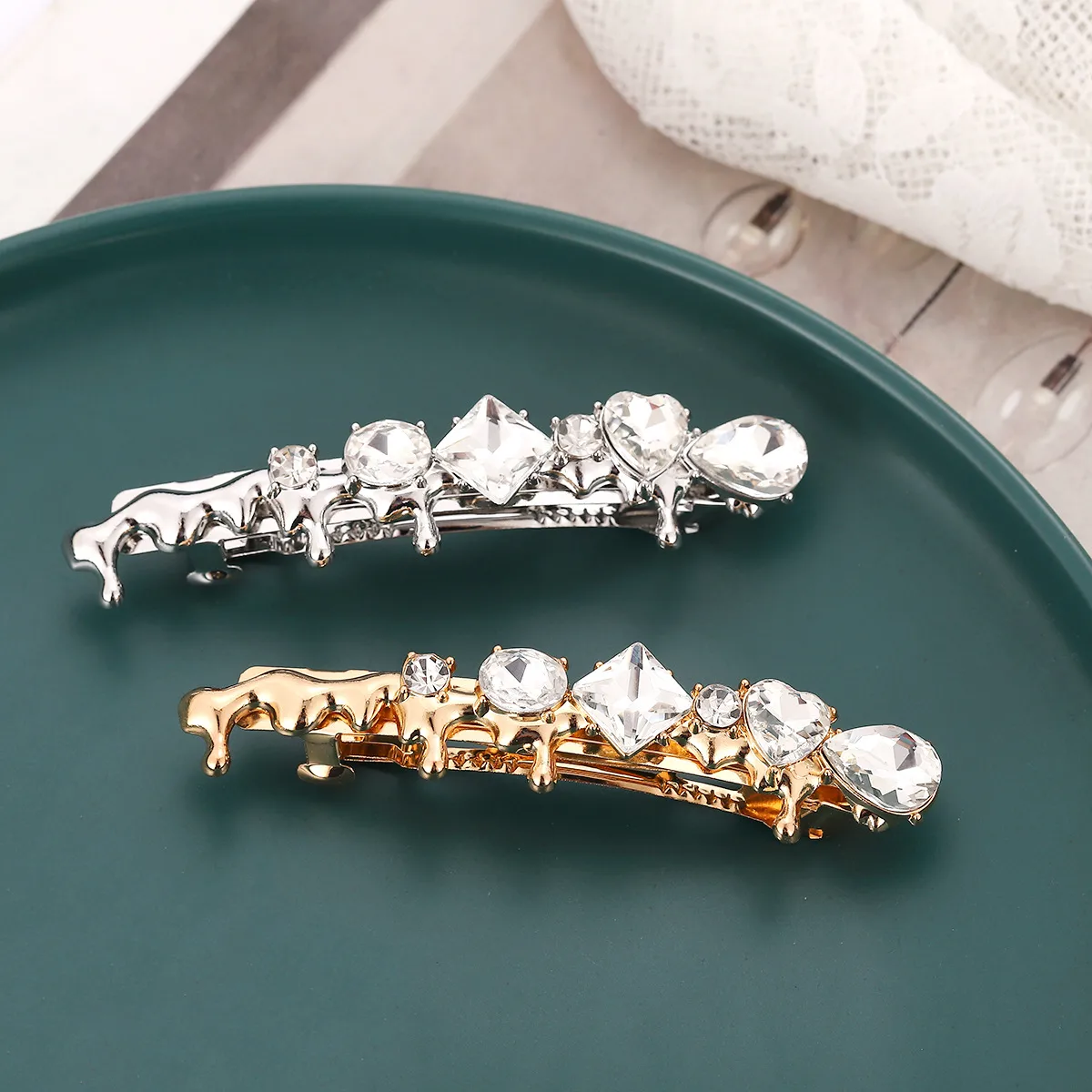 Women's Star Moon Elegant Lady Alloy Hair Pins display picture 4