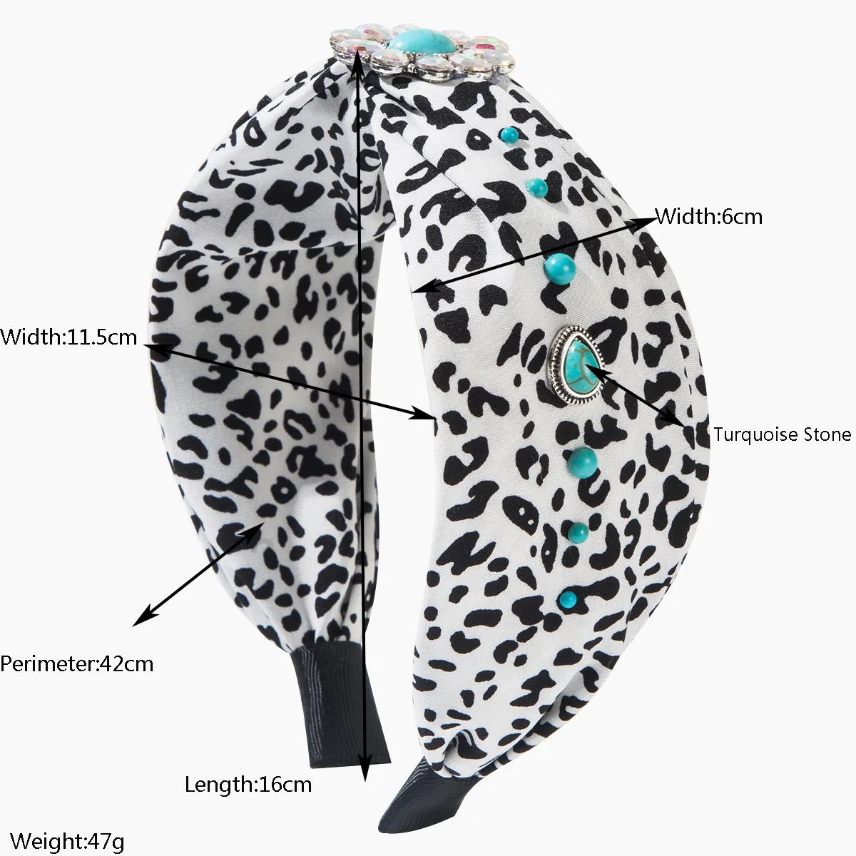 Women's Leopard Cute Sweet Cloth Hair Band display picture 1
