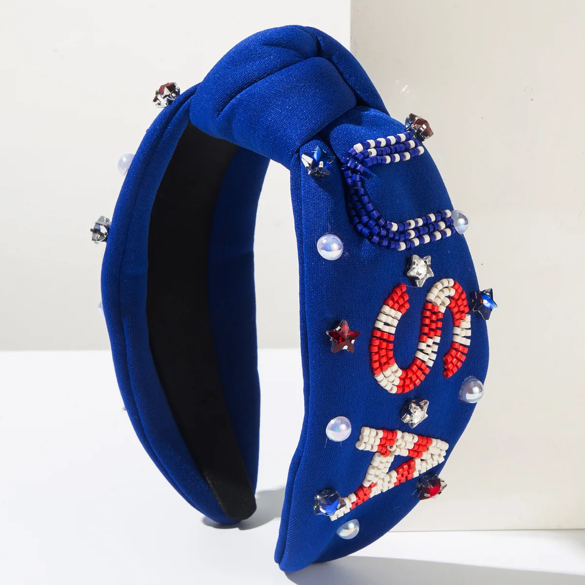 Femmes Lettre Artistique Chiffon Bande De Cheveux display picture 5