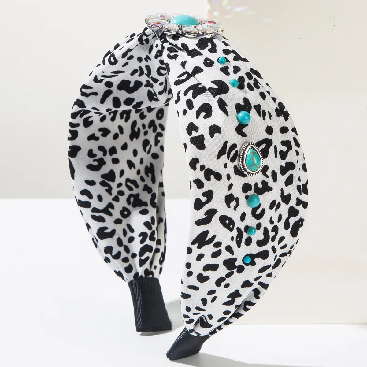 Women's Leopard Cute Sweet Cloth Hair Band display picture 5