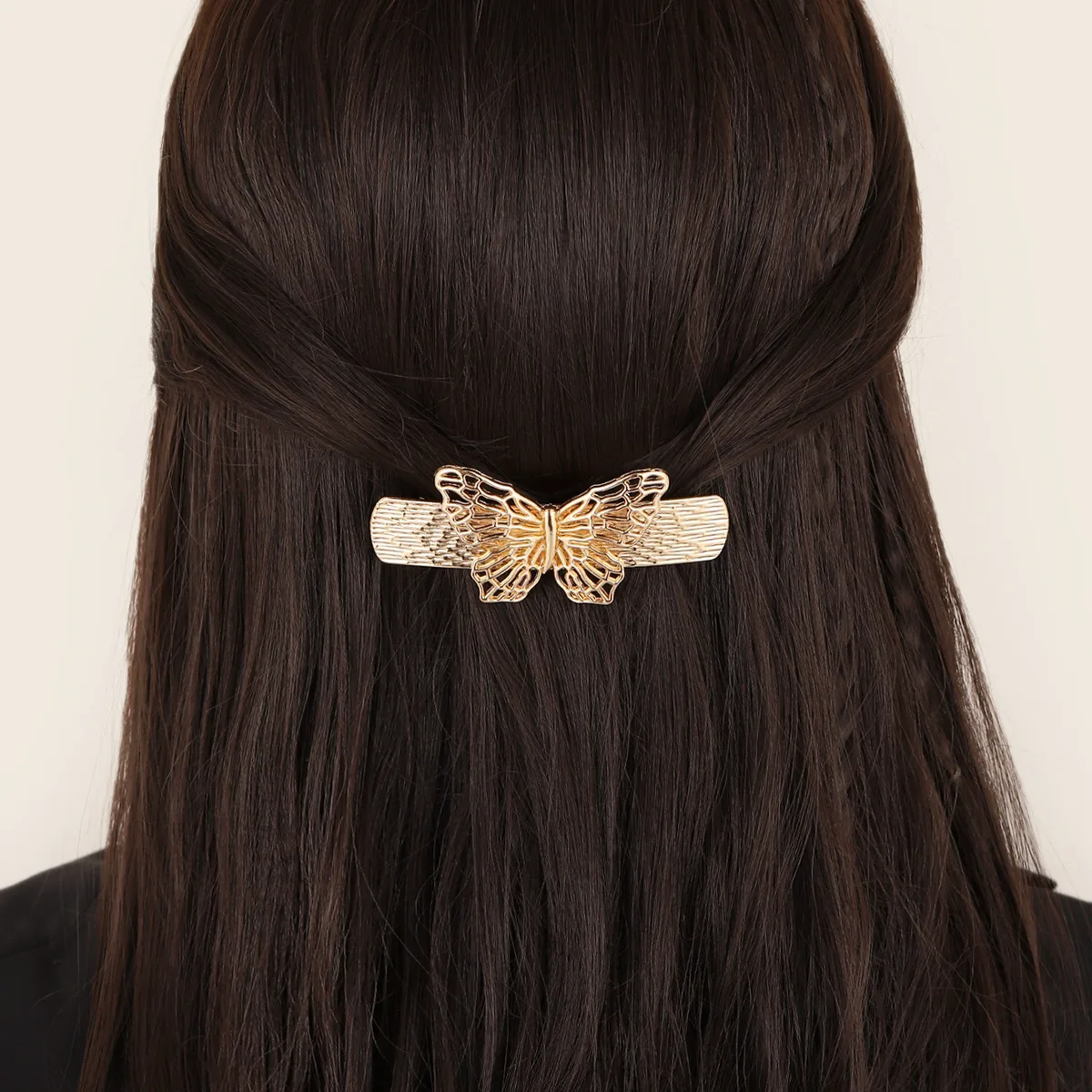 Femmes Papillon Élégant Femme Alliage Pince À Cheveux display picture 1