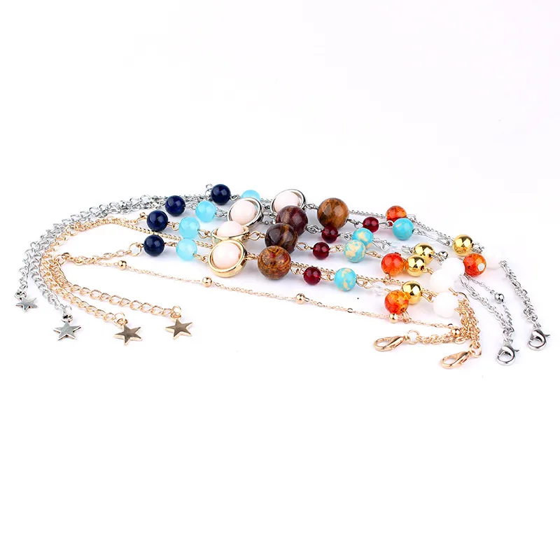 Bohemian Alloy Geometric Star Unisex Jewelry Set display picture 11