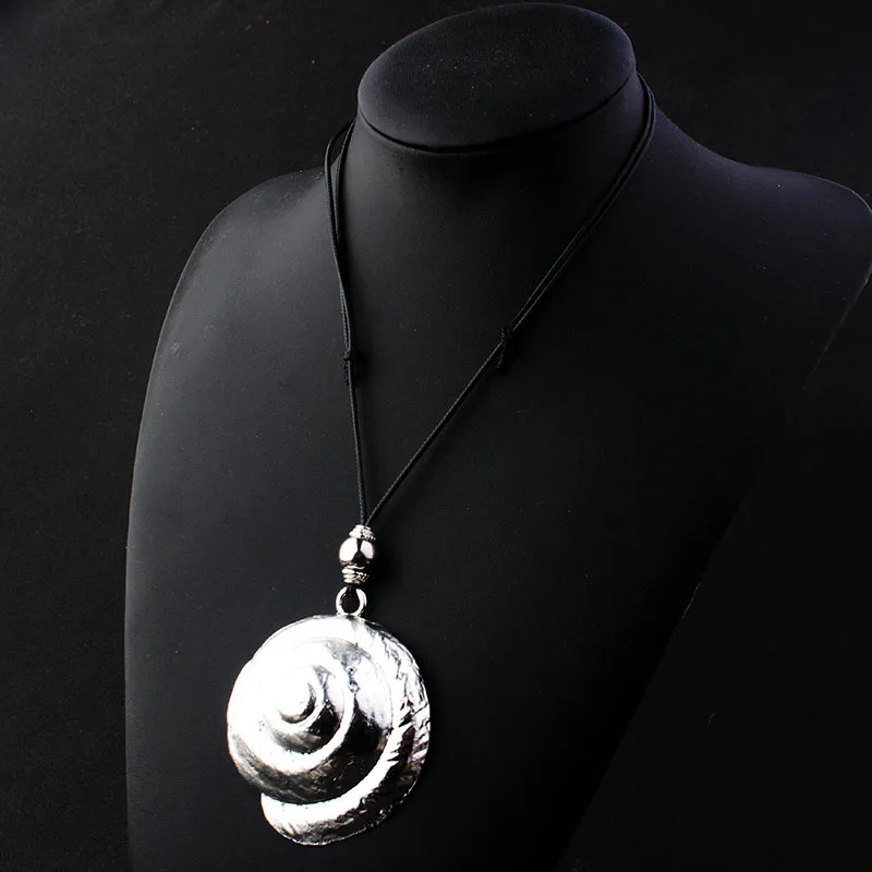 Conch Ethnic Style Alloy Pendant Necklace Wholesale display picture 8