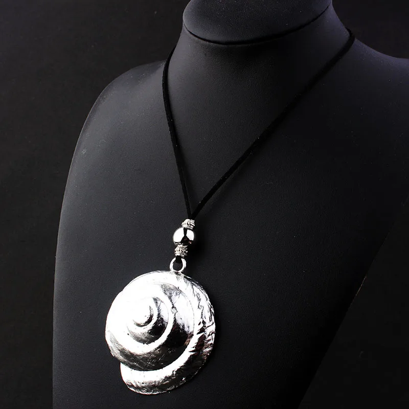 Conch Ethnic Style Alloy Pendant Necklace Wholesale display picture 10