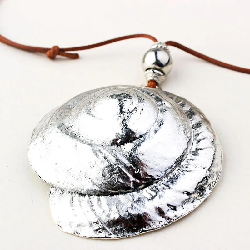Conch Ethnic Style Alloy Pendant Necklace Wholesale display picture 13