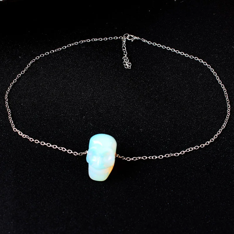 Elephant Retro Simple Style Alloy Crystal Pendant Necklace Wholesale display picture 5